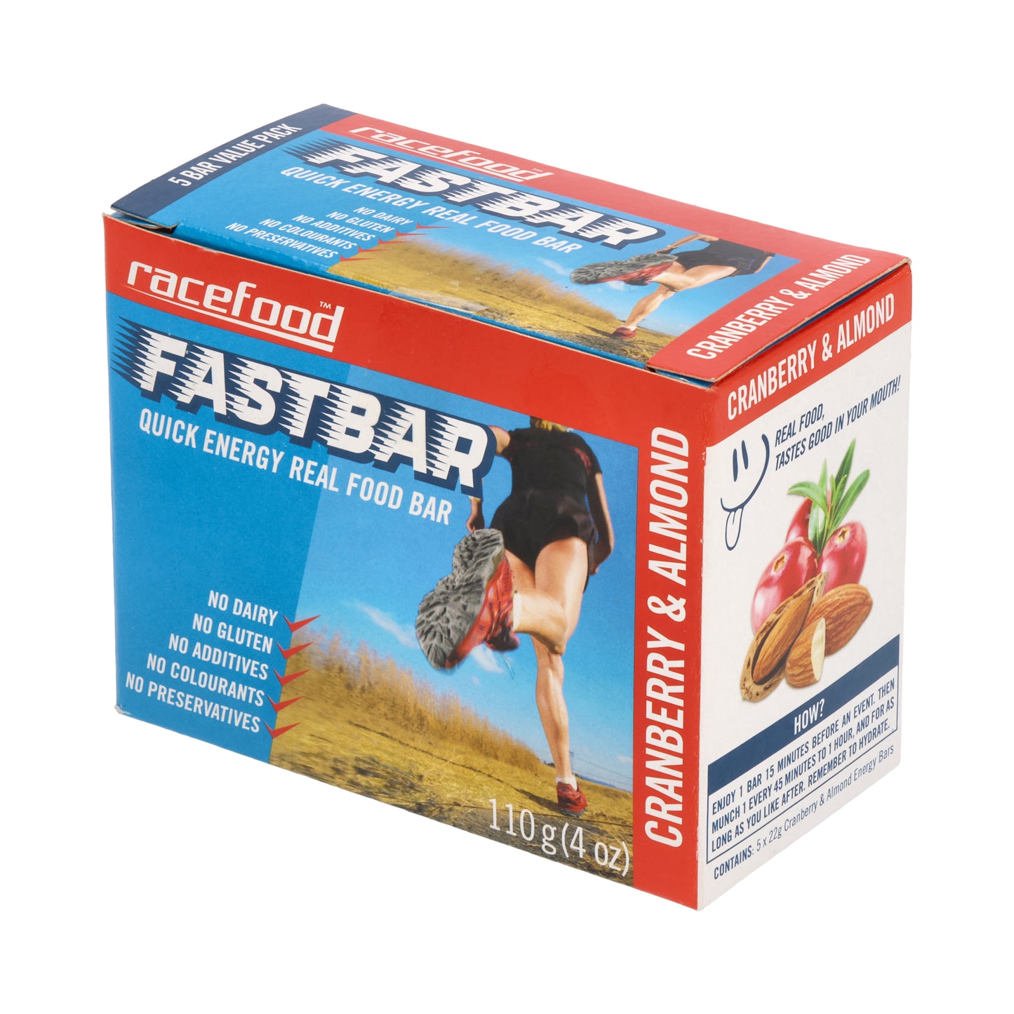 CRANBERRY & ALMOND - FASTBAR - BOX OF 5