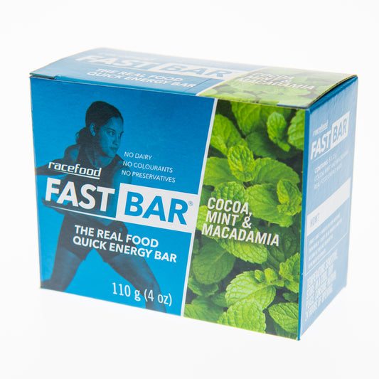COCOA, MINT & MACADAMIA - FASTBAR - 12 x 5 Pack